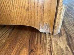 Oak Ice Box (26”T,22”L,16”D)
