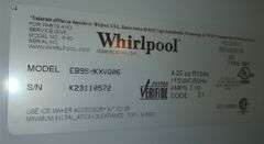 Whirlpool Refrigerator w/ Bottom Freezer- has power- 67" tall, 31" deep & 30" wide