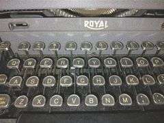 Royal Portable Typewriter