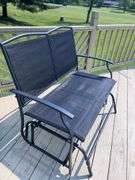 Outdoor Glider Loveseat (36” tall & 41” long)