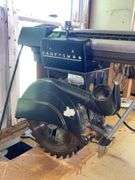 Craftsman 10” Radial Arm Saw- has power on Craftsman Stand w/ Blades & Extra Items