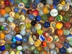 Huge Assortment of Glass Marbles
