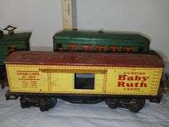 Lionel Prewar O-gauge 253 Electric Locomotive, Passenger Car and More