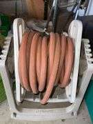 Hose Reel, Garden Cart, Fertilizer/Lawn Lime, Gardening Items & Metal Shelf