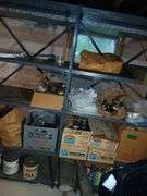 XL Metal Shelving Unit 6'×6'×18" (contents not included)
