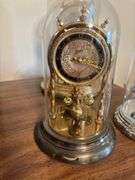 Zundo Anniversary Clock, Schatz Made In Germany 400 Day, Bulova Quartz Mantle Clock- Made In USA