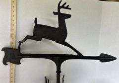 Cast Iron John Deere Weather Vane