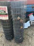 Red Brand 4’ Welded Wire Fencing - 1 Full & 1 Used Roll