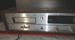 Shark Stereo w/ 8 Track, Turn Table & AM/ FM + Speakers (has power)