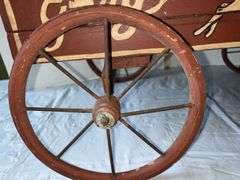 Primitive Children’s Grey Hound Wood Wagon