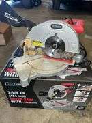 Tool Shop Miter Saw w/ Laser Guide - Has Power