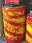 Stancans- 2-Cycle 6.5 Gal. Mixing Gas Can & 5 Gallon Kerosene Can + Jacobson Power Motors Can