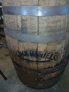 55 Gallon Jack Daniel's Keg & Smaller Wooden Keg