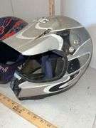 Two HJC ATV Helmets