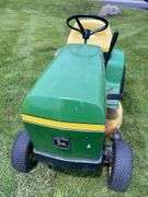 John Deere 108 Gear Shift Lawn Tractor w/ 30” Deck- see video