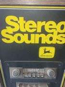 Stereo Sounds John Deere Radio/8-Track Player- works! (21” tall, 12” wide & 10” deep)