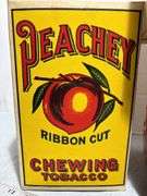 Peaches, Reek, Pep, Union Workman Tobacco Advertisement Boxes & Velvet Tobacco Tin