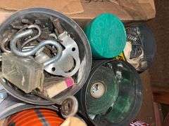 Tool/Hardware Caddy & Lots of Hardware- see pics