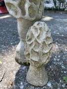Cement 19” & 10” tall Morel Mushrooms