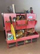 Tool/Hardware Caddy & Lots of Hardware- see pics