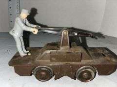 Lionel HO Train Engine #6096, Three Coal Tenders & Marx Toy Handcart