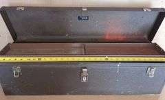 Kennedy 32”x10”x9” Tool Box w/ Tool Shelf & Contents