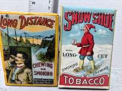 Old Soldier Tobacco Advertisement Packaging, Jack Frost Tobacco & Other Various Tobacco