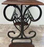 24" x 24"x 14" End Table & 28” x 15” x 14” Shelf Unit