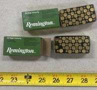 8 full and 1 Partial Ctn. (446 Cartridges) Remington 22 Short High Velocity Ammo