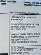 2009 Red Jewel Chevrolet FWD 1LT Traverse w/ 7 Passenger Seating