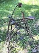 Antique Grinding Wheel- stone not included