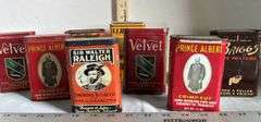 Assorted Tobacco Tins
