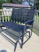 Outdoor Glider Loveseat (36” tall & 41” long)