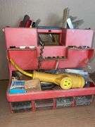 Tool/Hardware Caddy & Lots of Hardware- see pics
