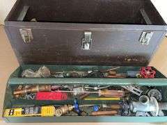 Kennedy 10”x20”x9” Toolbox w/ Contents