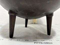 Swain Albatross Three Legged Cast Iron Cauldron No. 2