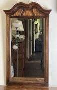 Stanley Furniture Wooden Dresser (82”T,66”L,20”D) w/ Mirror