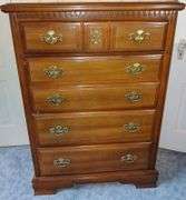 Bassett Four Drawer Dresser  45"×32"×18"