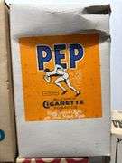 Peaches, Reek, Pep, Union Workman Tobacco Advertisement Boxes & Velvet Tobacco Tin