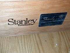 Stanley Furniture Wooden Dresser (82”T,66”L,20”D) w/ Mirror