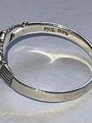 Two Sterling Silver Marked 925 Claddagh Rings