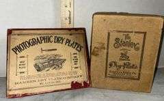 Franklin D. Roosevelt Photo in Wood Frame, 1900's Stereoscopic Viewer, Sharpening Stone & More