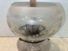 Three Glass Oil Lanterns