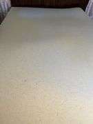 Full Sized Bed Frame, Mattress & Box Spring + Bedding