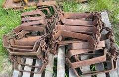 Skid Loader Steel Tracks for 16.5 Tires