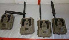 Four Reveal Game Cameras