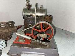 1950’s Press Steel Truck, American Flyer 629 Cattle Car, Press Steel Toy Shovel & Other Toys