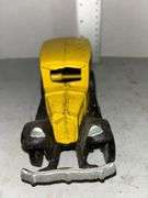 Cast Iron Yellow Taxi & Cast Iron Yellow Coca Cola Delivery Truck Car