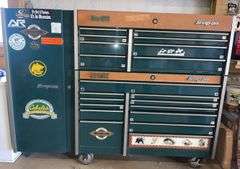 Snap-On KLR Outdoor Edition Toolbox w/ Top Chest & Side Locker 5’ tall, 79” wide & 24” deep