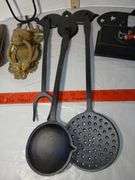 Cast Iron Deer Head Door Knocker, Riveted Cowbell & More